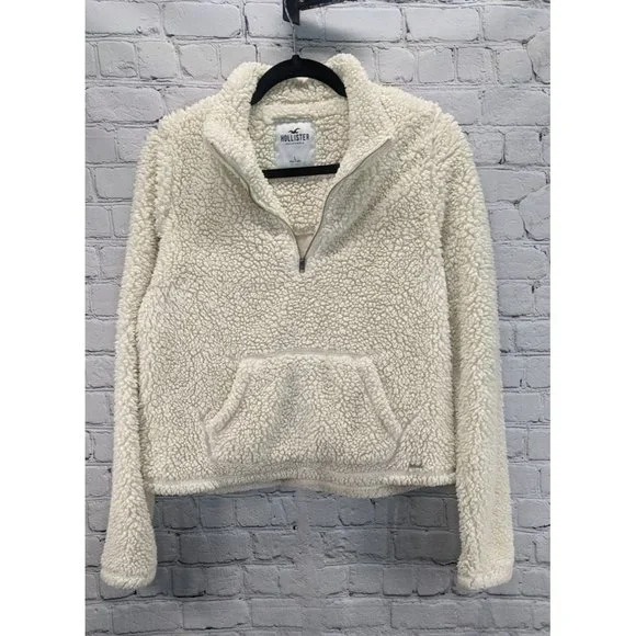 Hollister teddy 2025 pullover